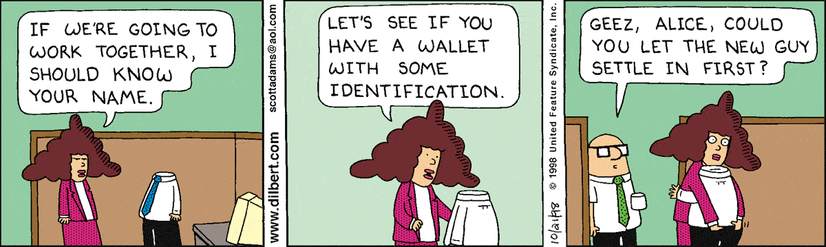 Dilbert Cartoon
